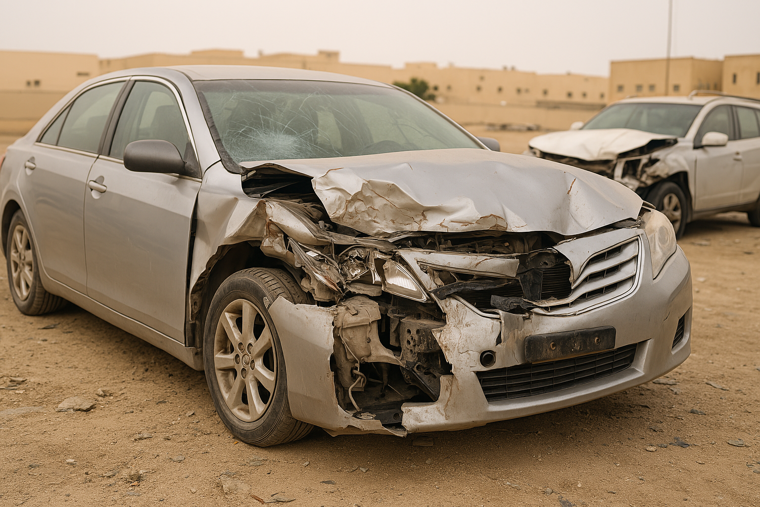 شراء سيارات مصدومة بدون استمارة في السعودية