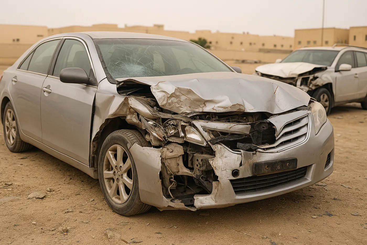 خدمة شراء سيارات مصدومة بدون استمارة في السعودية - أفضل الأسعار